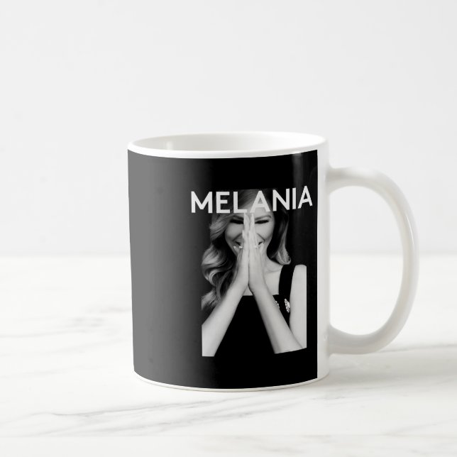 Mug Pièce de monnaie mème crypto de Melania (Droite)