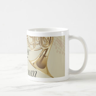 Mug Pièce de musique de cor de harmonie