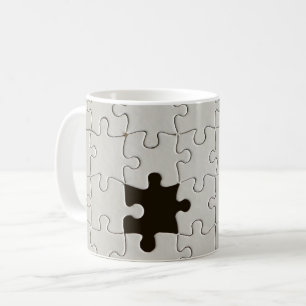 Mug Pièce de puzzle blanche manquante