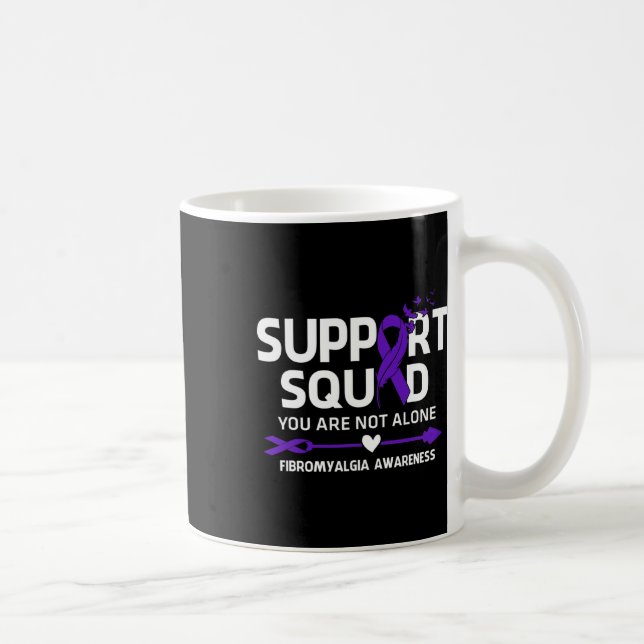 Mug Pièce de sensibilisation à la fibromyalgie de l'éq (Droite)