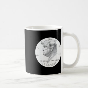 Mug Pièce de Trump un dollar