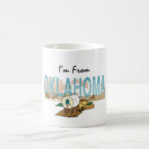 Mug PIÈCE EN T je suis de l'Oklahoma