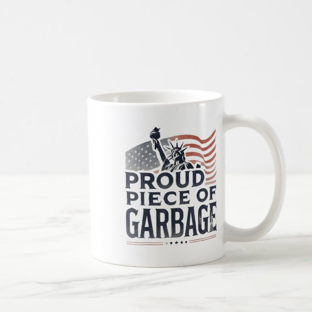 Mug Pièce Fière De L'Argent Garbyge Pour Trump (Droite)