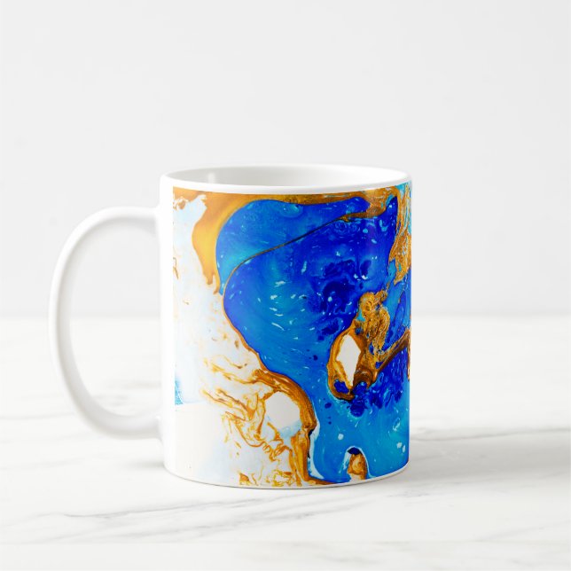 Mug Pièce maîtresse de la conception de l'art. Douleur (Gauche)
