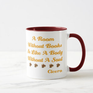 Mug Pièce mignonne sans T-shirt de livre