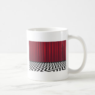 Mug Pièce noire de rouge de loge