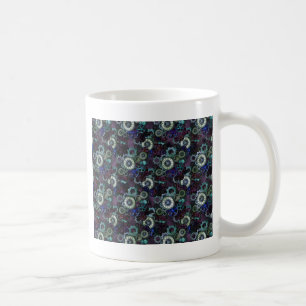 Mug pièces de montre steampunk - imprimé violet par Le