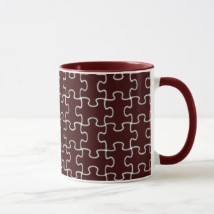 Mug pièces de puzzle couleur