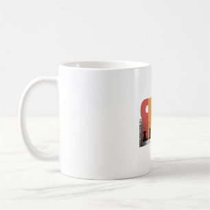 Mug Pièces d'échecs vintages Silhouette Art - Musique