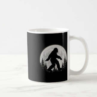 Mug Pied De Feu Dans La Forêt Drôle Sasquatch Lune De
