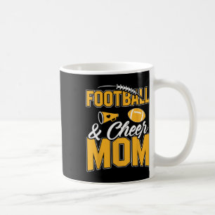 Mug Pied et acclamations Maman Cheerleading Mère Footl