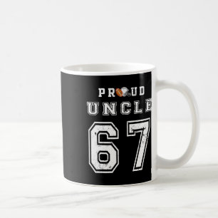 Mug Pied fier personnalisé Oncle Numéro 67 F
