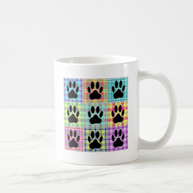 Mug Pied Motif de chien (Droite)