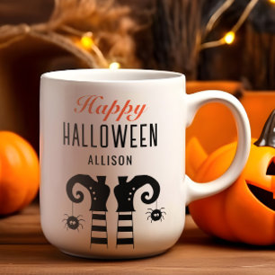 Mug Pieds de sorcière Halloween personnalisés