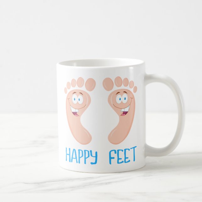 Mug pieds heureux (Droite)