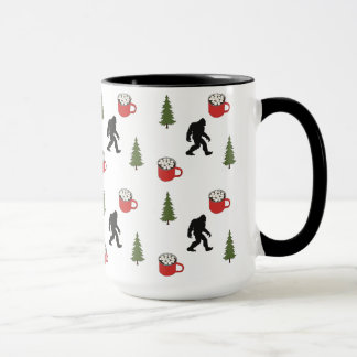 Mug Pieds Nus, Coca Chaud, Pin Tree, Motif Extérieur