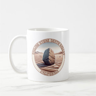 Mug Pierre à voile de la vallée de la mort en Californ