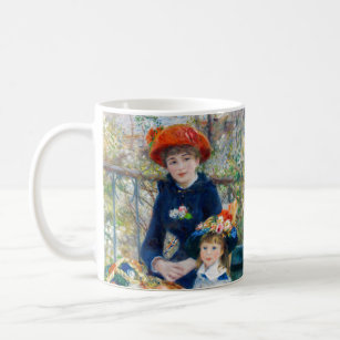 Mug Pierre-Auguste Renoir - Deux soeurs sur la terrass