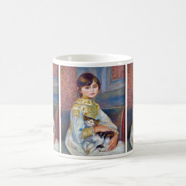 Mug Pierre-Auguste Renoir - Enfant avec chat (Centre)