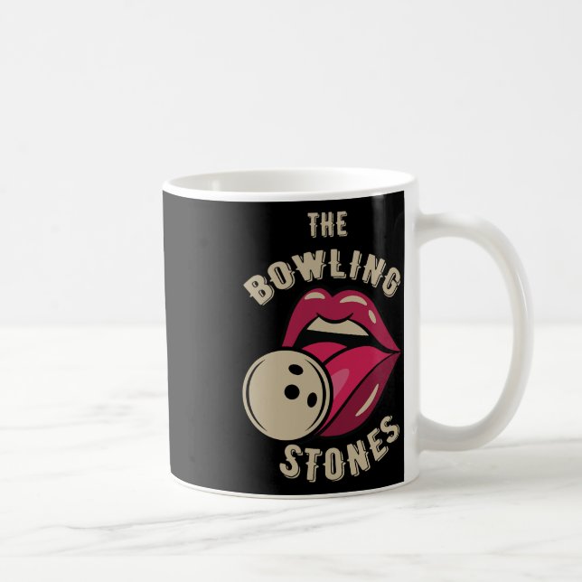 Mug Pierre de bowling à jeu de mots drôle  (Droite)