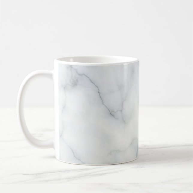 Mug pierre de marbre blanc (Gauche)