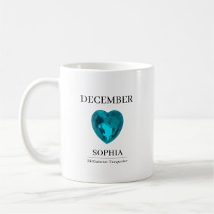 Mug Pierre de naissance de décembre Nom d'anniversaire