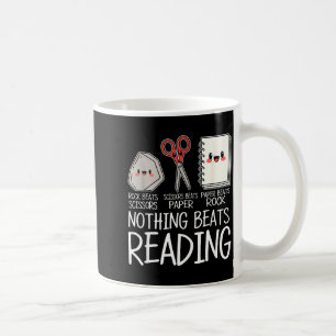 Mug Pierre feuille ciseaux rien ne vaut la lecture de