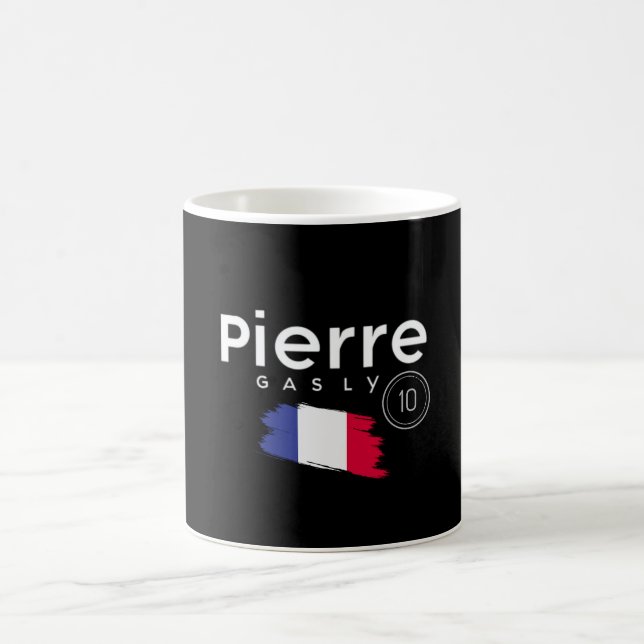 Mug Pierre Gasly, formule 1, pilote de course (Centre)
