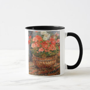 Mug Pierre géraniums de Renoir un   dans un bassin de