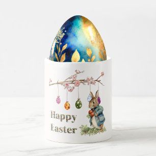 Mug Pierre le lapin de Pâques OEufs de Pâques Joyeux P