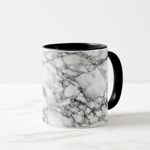 Mug Pierre Marbre blanc branchée