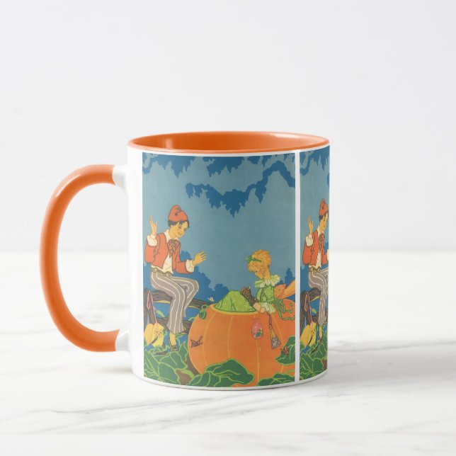 Mug Pierre Pierre Mangeur de Citrouille, Comptine de N (Gauche)