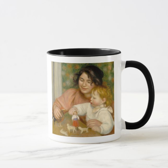 Mug Pierre un enfant de Renoir | avec des jouets (Droite)