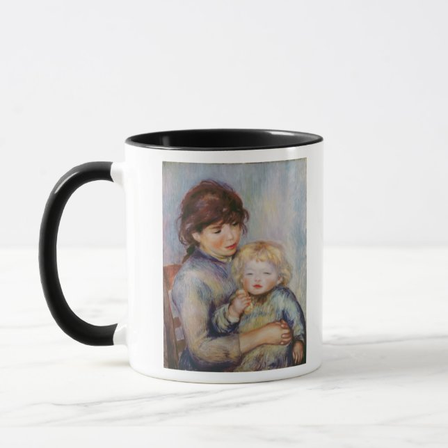 Mug Pierre une maternité de Renoir |, enfant avec un (Gauche)
