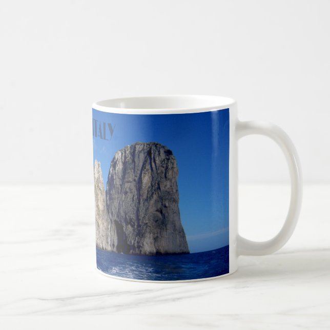 Mug Pierres de Faraglioni, île de Capri - Naples - Ita (Droite)