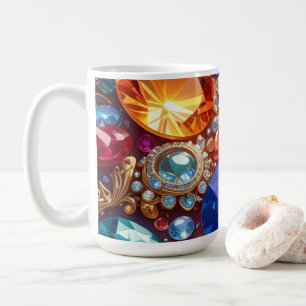 Mug Pierres et bijoux colorés