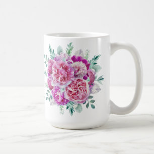 Mug Pies rose pâle et violette