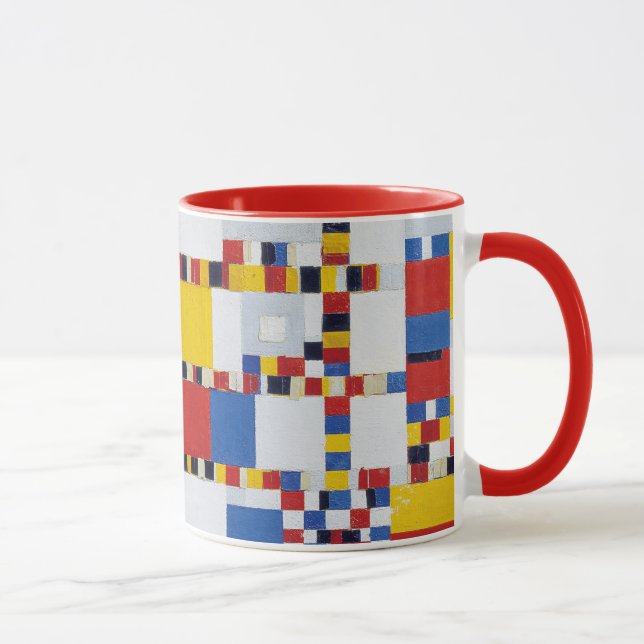 Mug piet mondrian , victory.boogie-woogie (Droite)