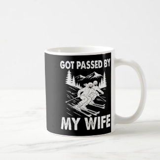 Mug Piétiné par ma femme drôle de mari de ski