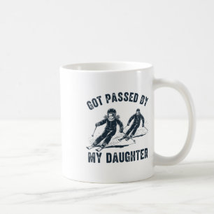 Mug Piétiné par ma fille Drôle de ski _12