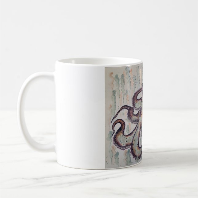 Mug Pieuvre fantaisiste (Gauche)