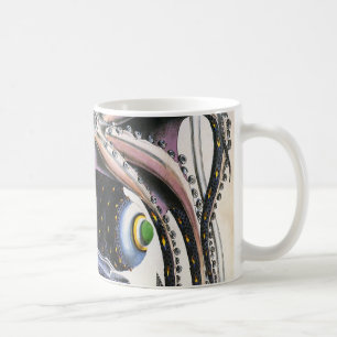 Mug Pieuvre ou calmar géant, Animaux de la vie marine 