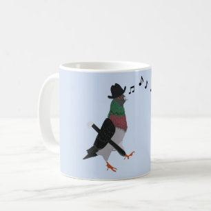 Mug Pigeon À Propos De La Ville Drôle