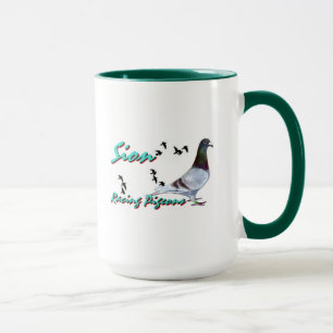 Mug Pigeon d'emballage collectable de Sion de série