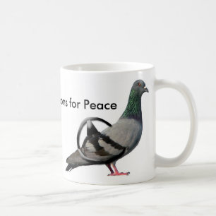 Mug Pigeons pour la paix