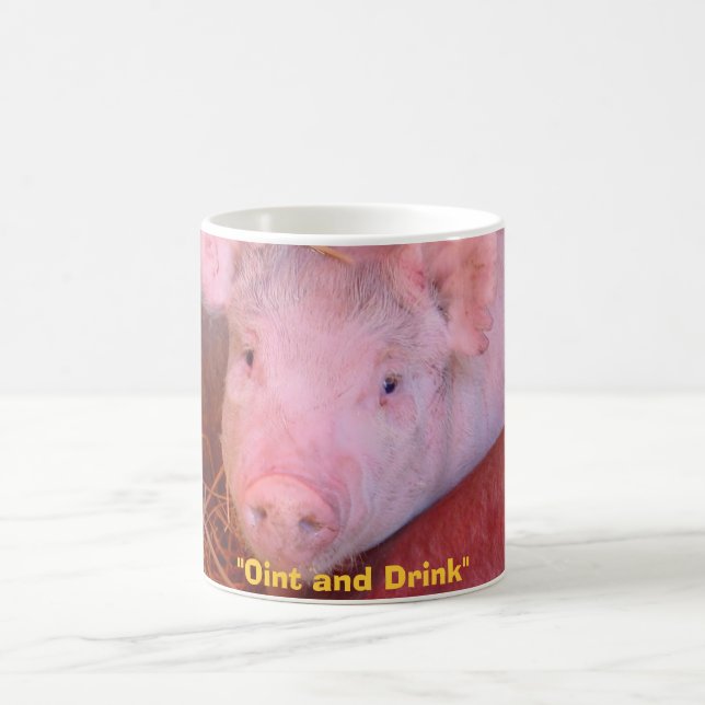 Mug piggies3, "Oint et boisson " (Centre)