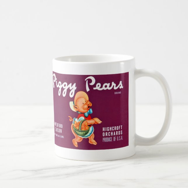 Mug Piggy Pears (Droite)