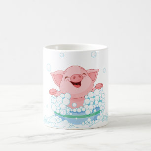 Mug Piglet Prendre Un Bain De Musique