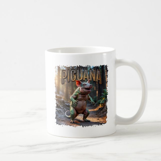Mug Piguana Photographie Combo Créature Drôle (Droite)