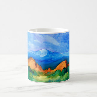 Mug Pikes Peak et Jardin des Dieux en couleur vive